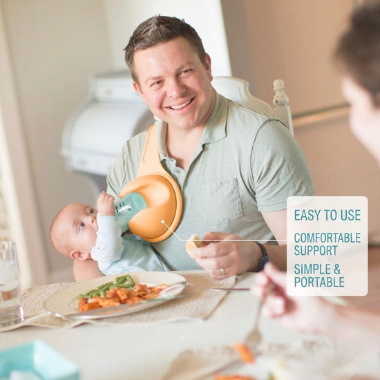 Hands-Free Baby Bottle Holder – Ergonomic Silicone Feeding Support